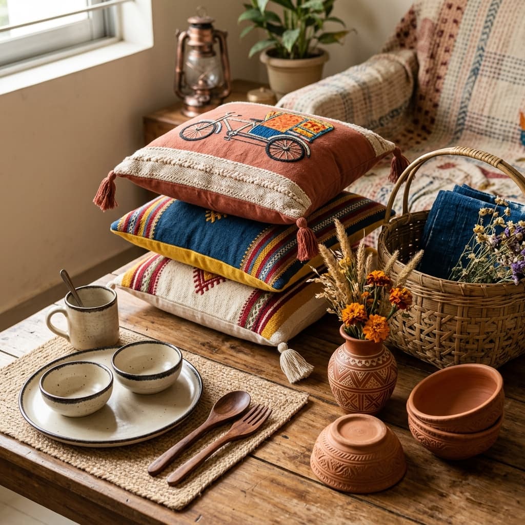 Handcrafted home decor collection