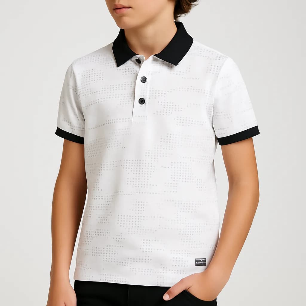 Merino Wool Polo T-Shirt